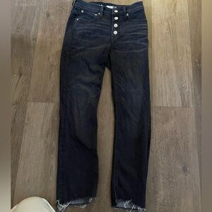 NWOT Adorable dark wash J Crew boot denim!